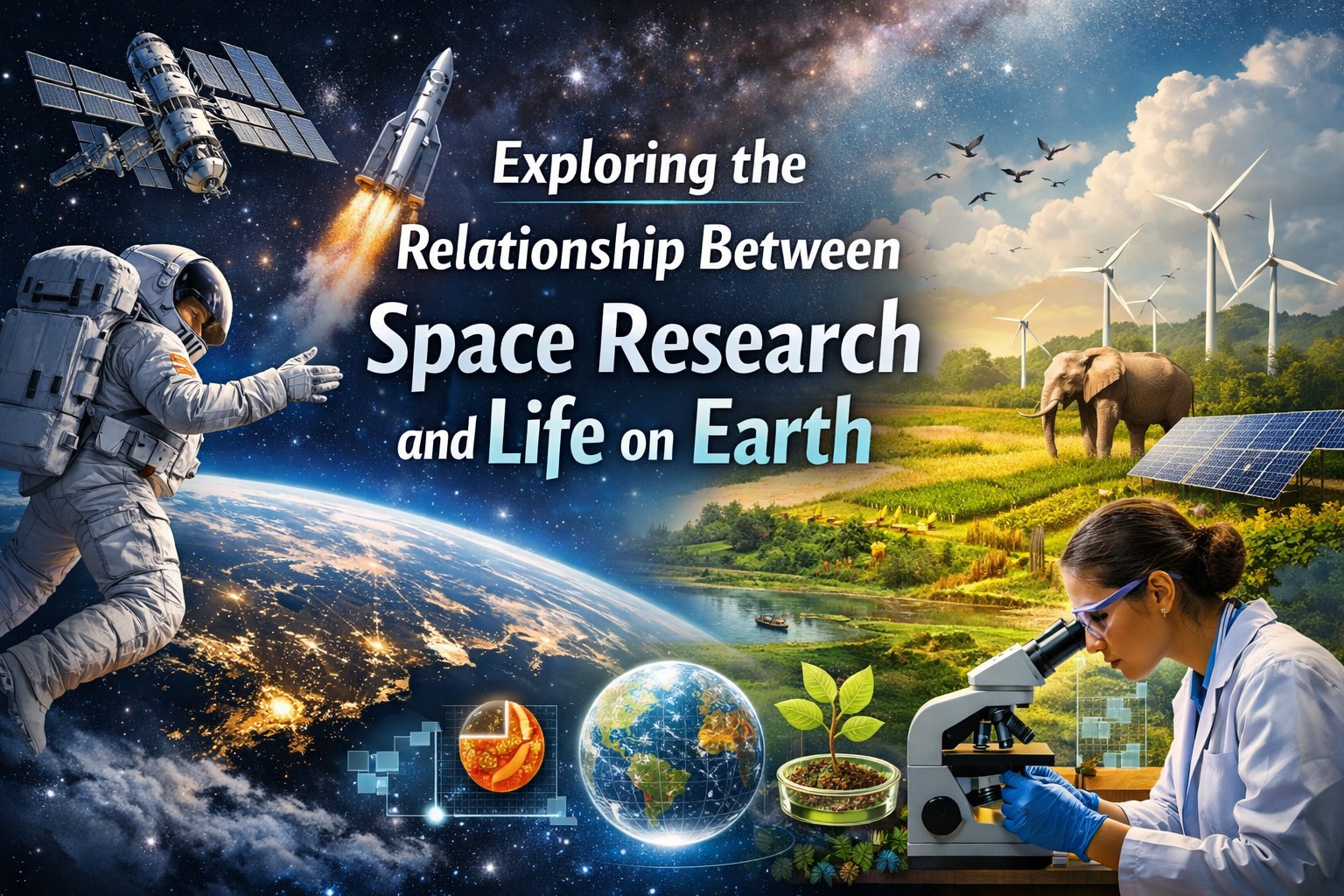 Exploring the Relationship Between Space Research and Life on Earth