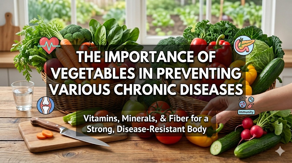 The Importance of Vegetables in Preventing Various Chronic Diseases