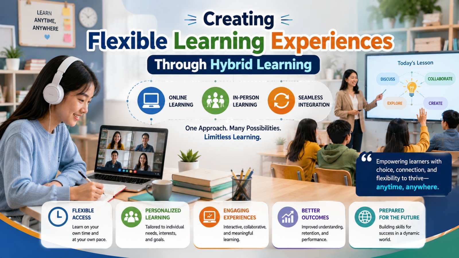 Creating Flexible Learning Experiences Through Hybrid Learning