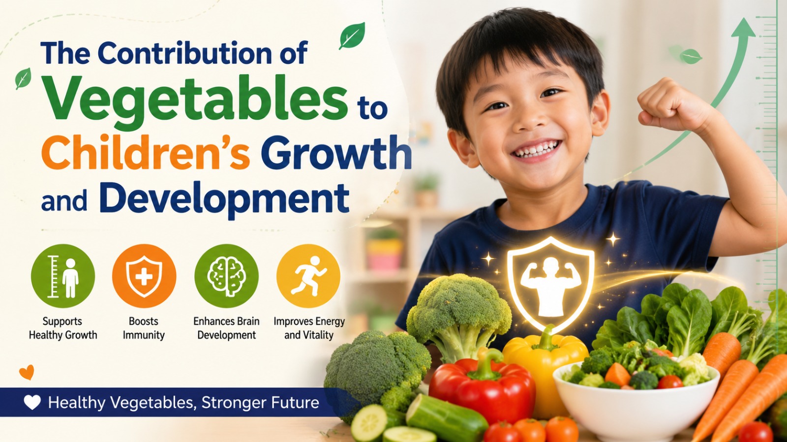 The Contribution of Vegetables to Children's Growth and Development