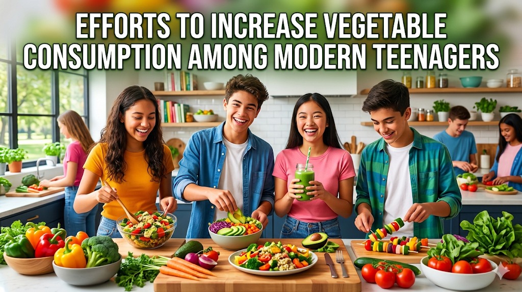 Efforts to Increase Vegetable Consumption Among Modern Teenagers