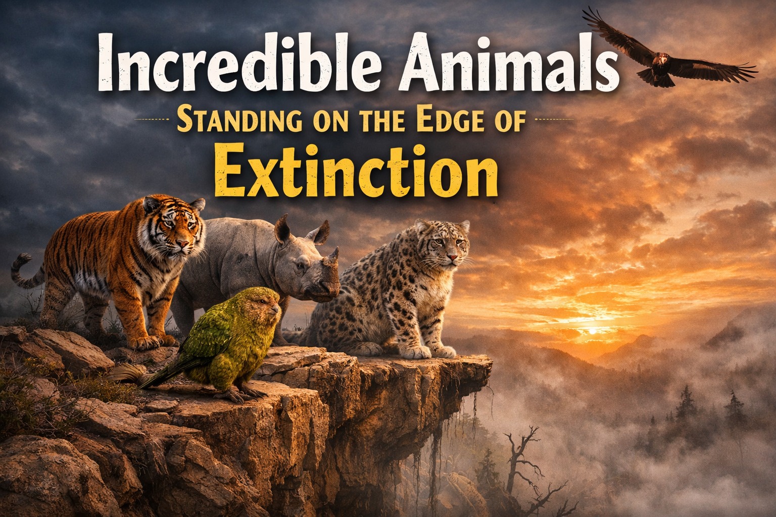 Incredible Animals Standing on the Edge of Extinction