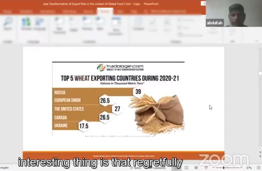 International Webinar 2022 - Transformation of Export Flows in the Context of Global Food Crisis - Part 7