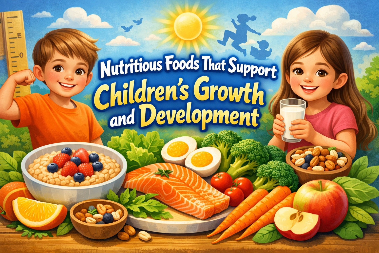 Nutritious Foods That Support Children’s Growth and Development