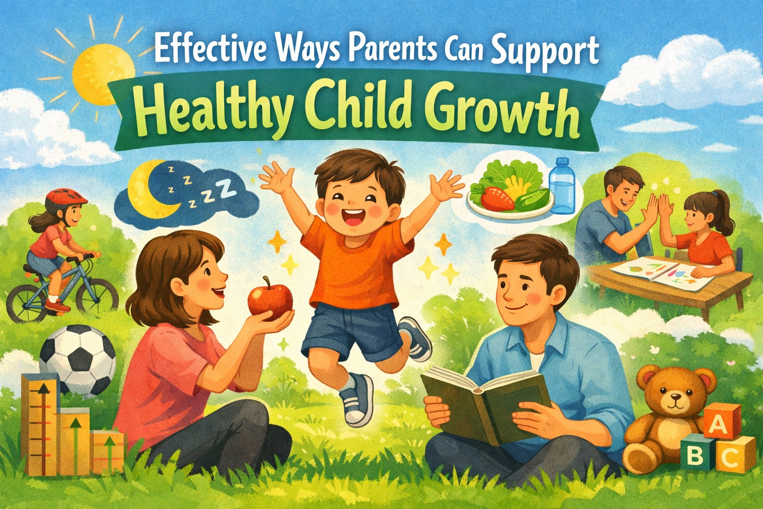 Effective Ways Parents Can Support Healthy Child Growth