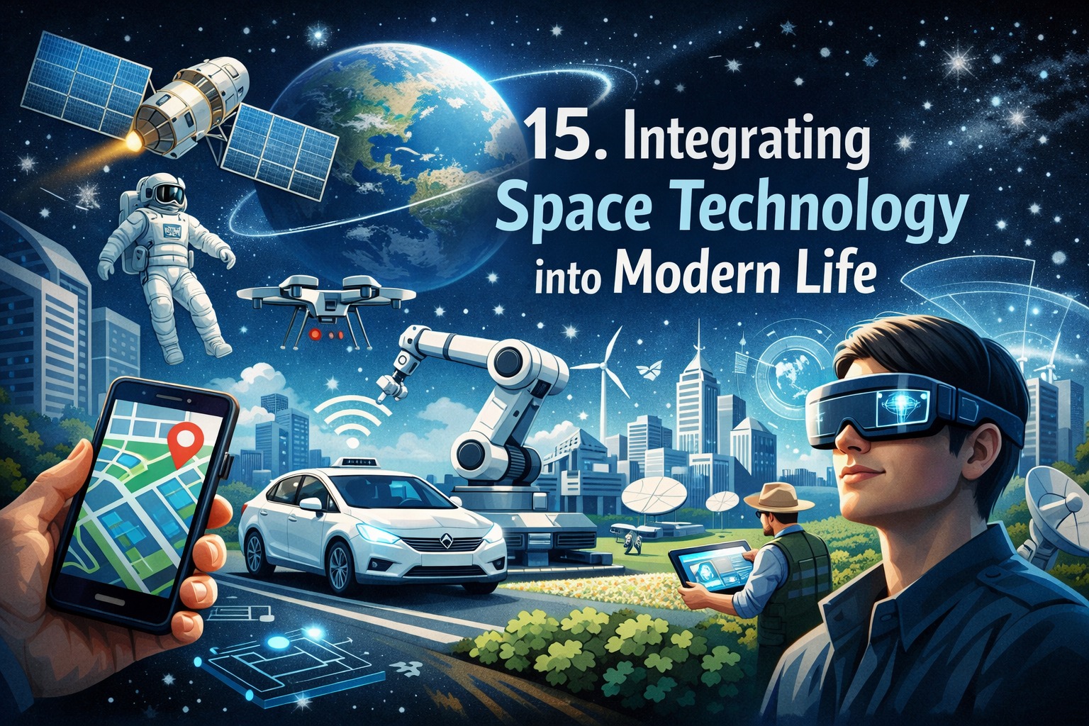 Integrating Space Technology into Modern Life