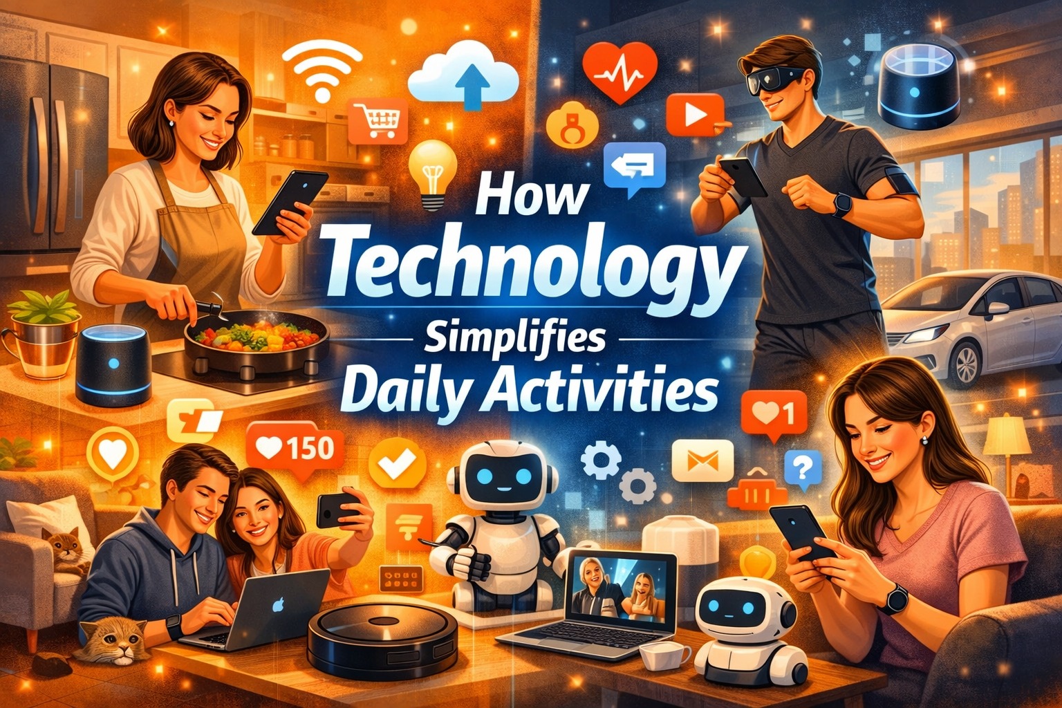 THow Technology Simplifies Daily Activities