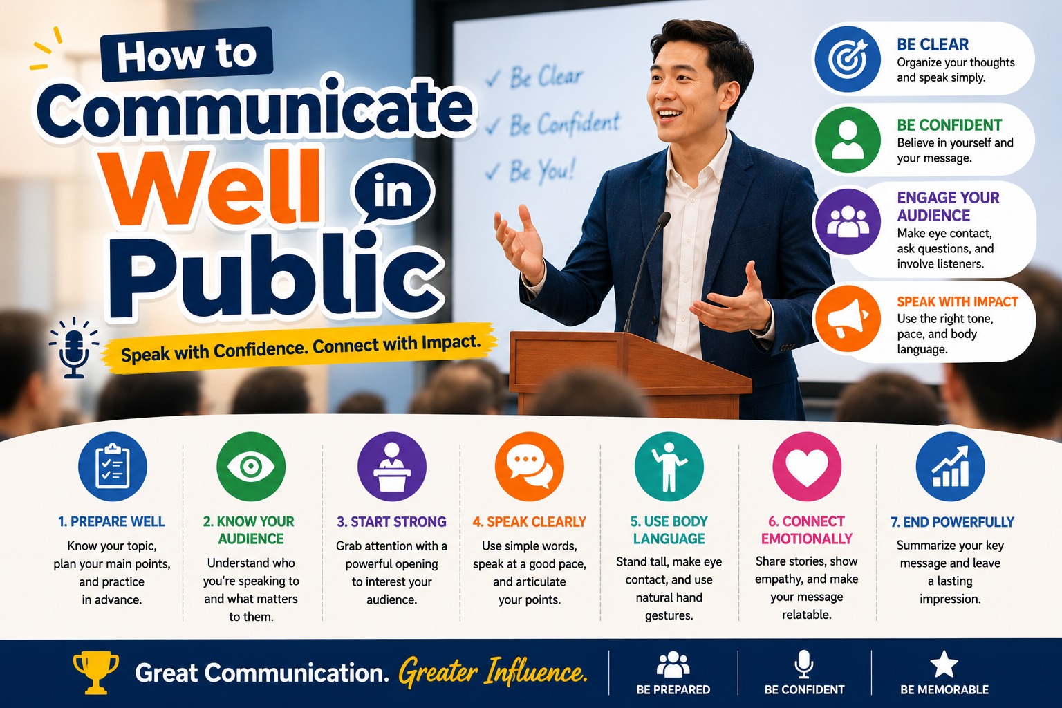 How to Communicate Well in Public
