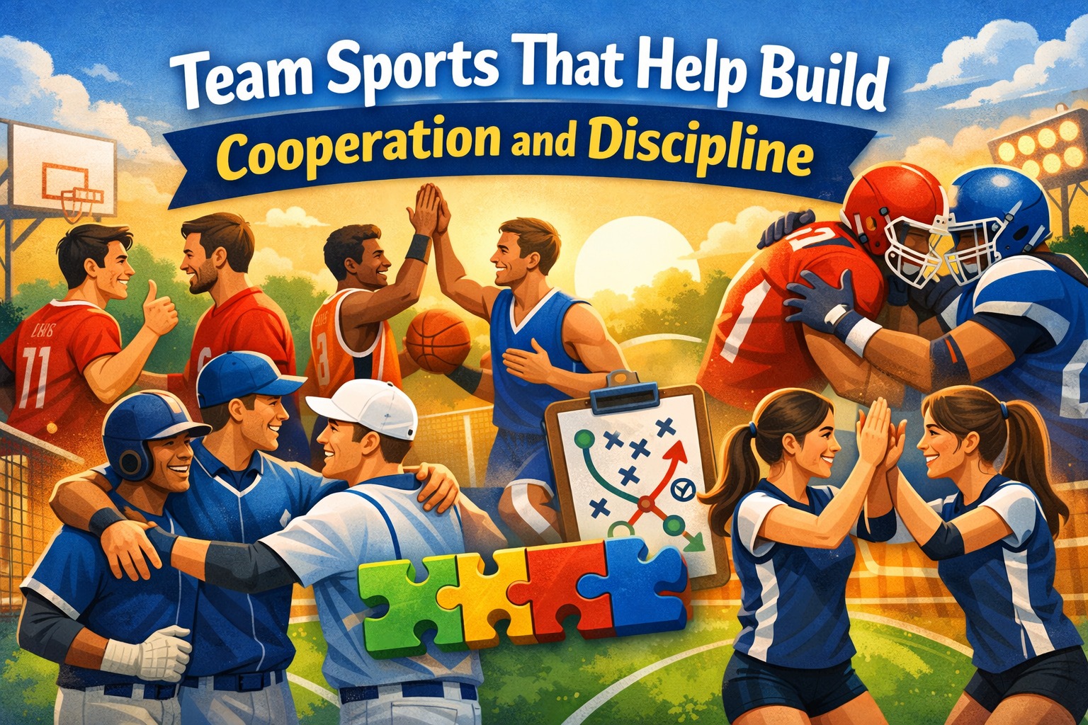 Team Sports That Help Build Cooperation and Discipline