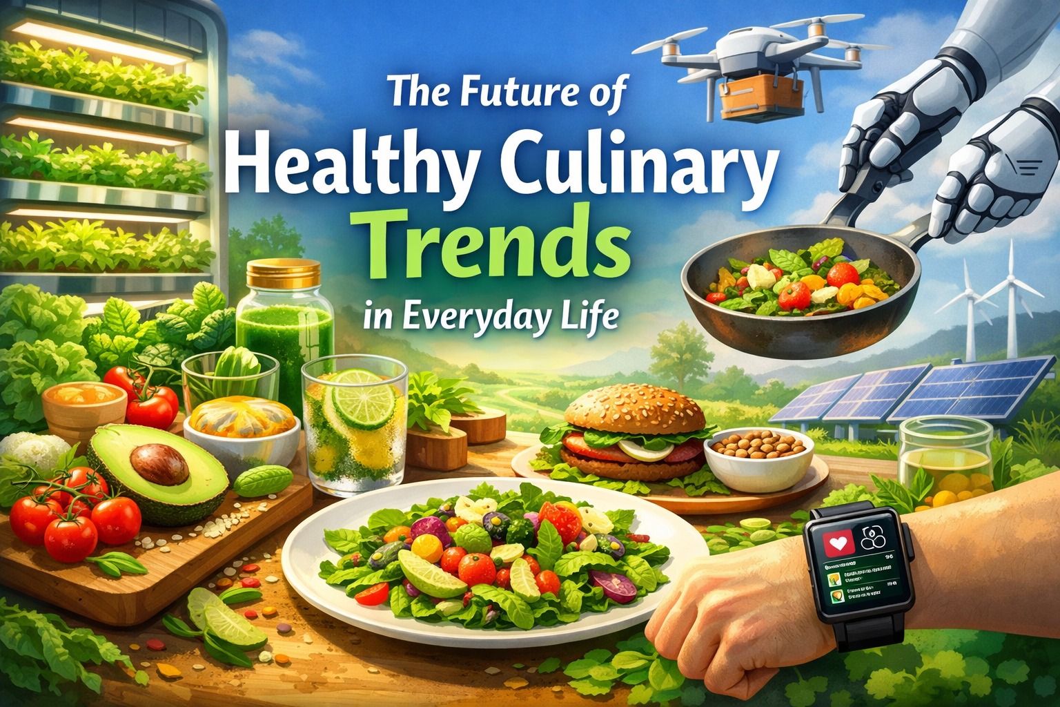 The Future of Healthy Culinary Trends in Everyday Life