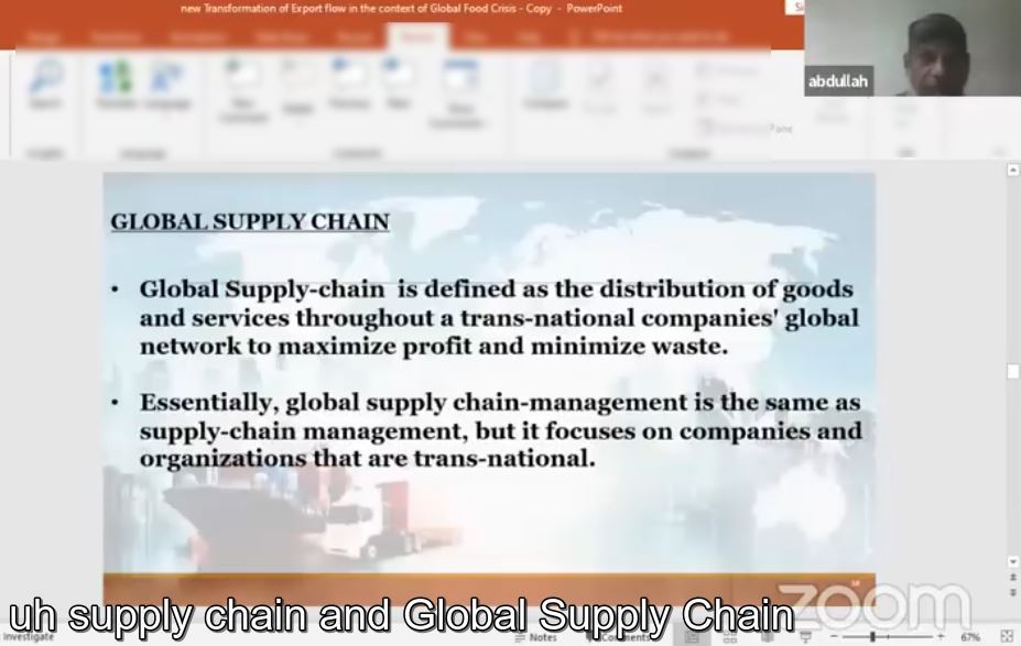 International Webinar 2022 - Transformation of Export Flows in the Context of Global Food Crisis - Part 11