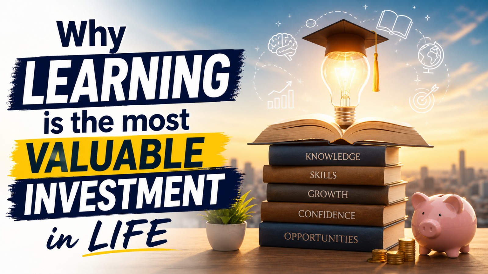 Why learning is the most valuable investment in life