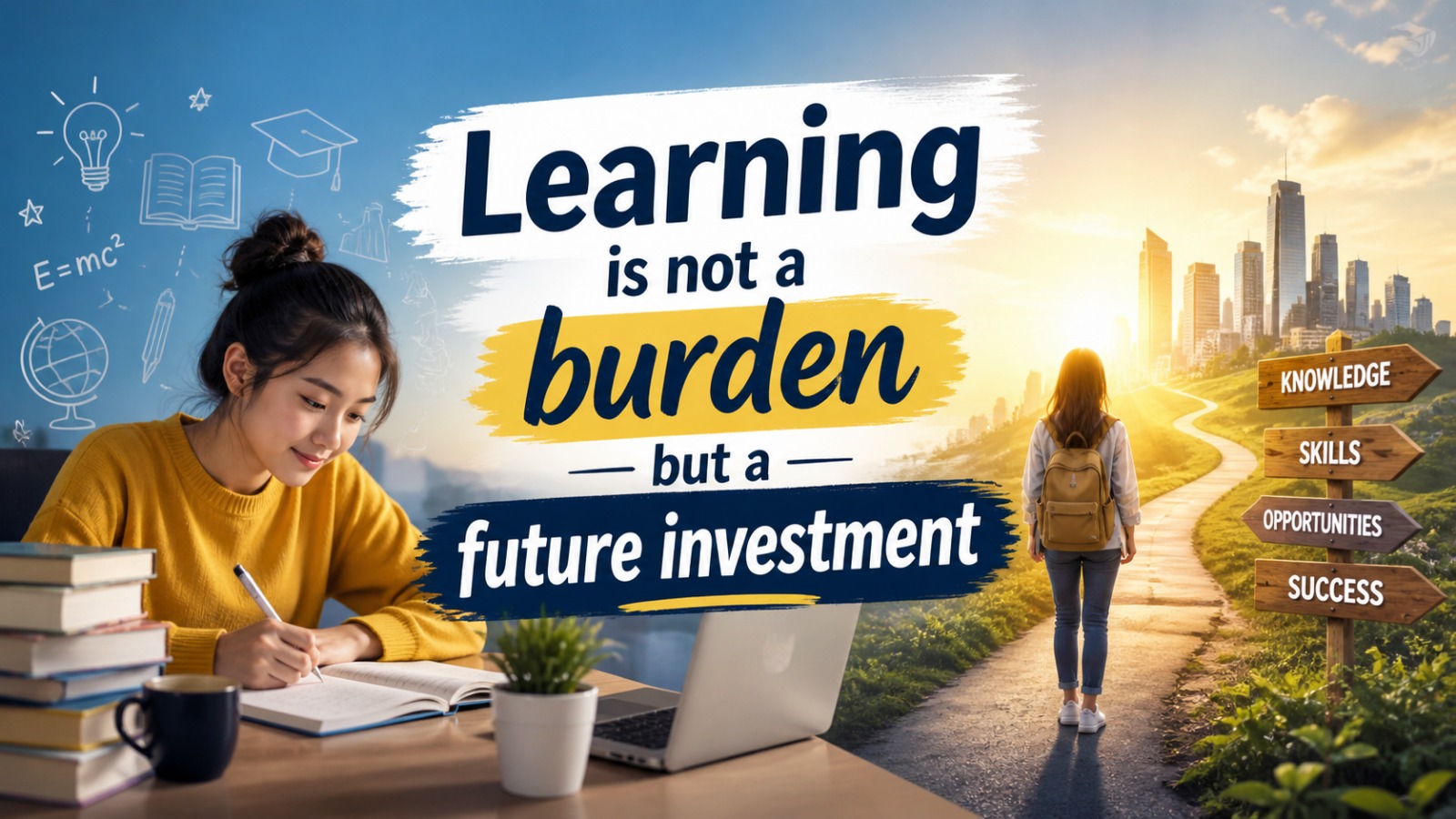 Learning is not a burden but a future investment