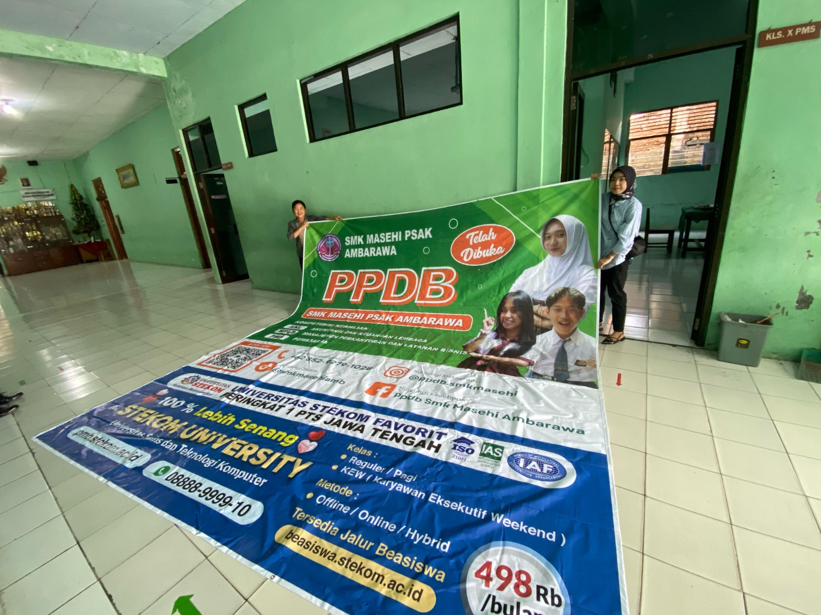 Kunjungan Persahabatan Universitas Stekom dan TopLoker.com ke SMK Masehi PSAK: Sinergi Pendidikan dan Dunia Kerja