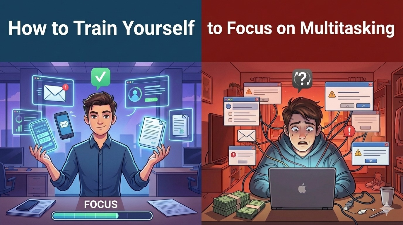 How to Train Yourself to Focus on Multitasking