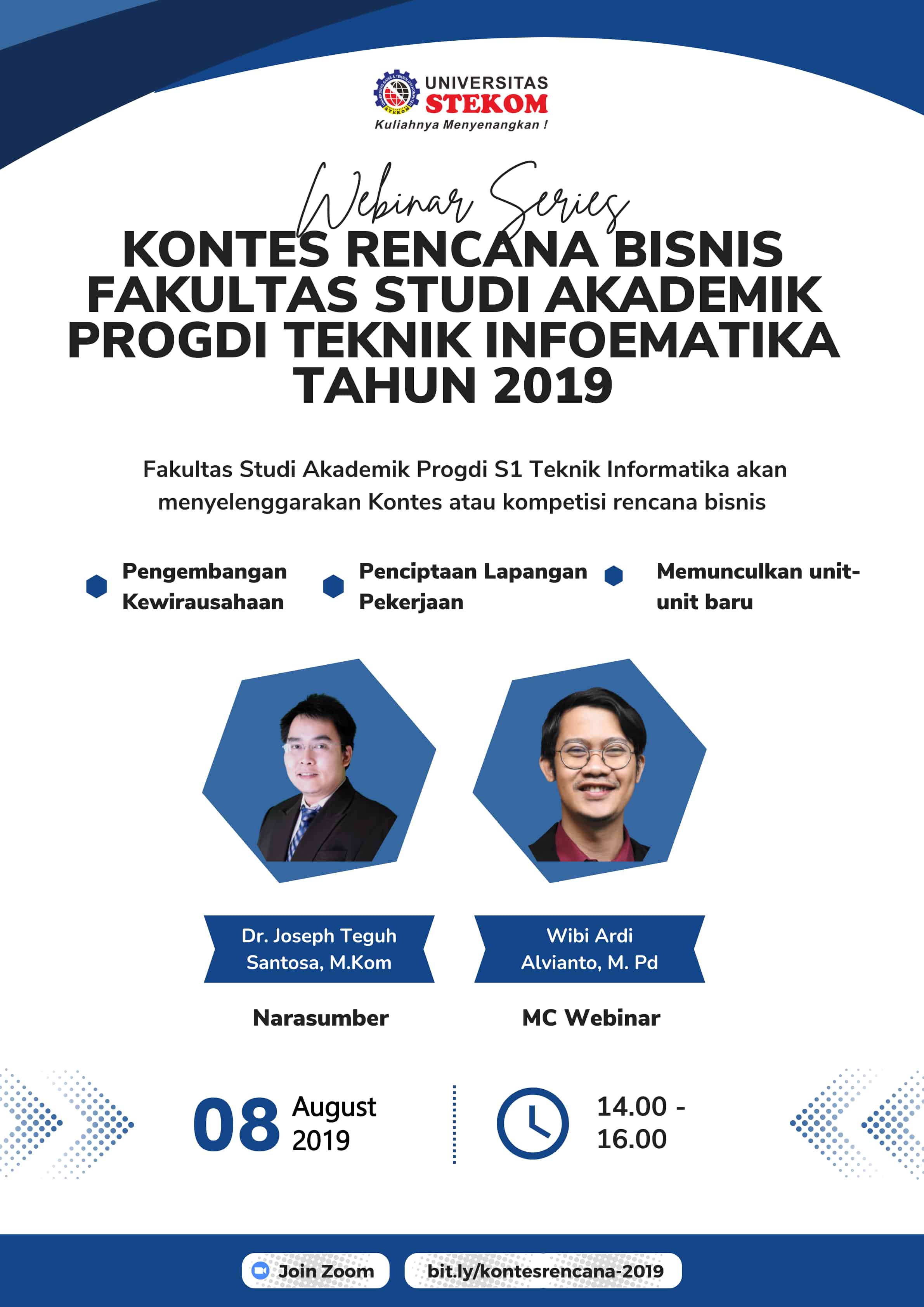 Kontes Rencana Bisnis Fakultas Studi Akademik Progdi Teknik Informatika Tahun 2019 