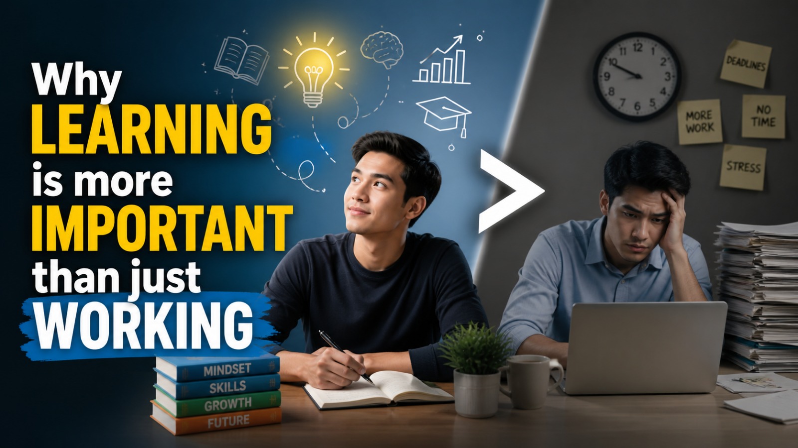 Why learning is more important than just working