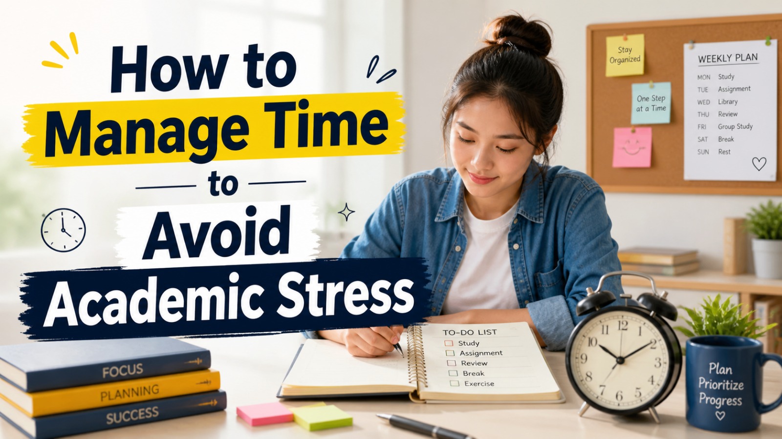 How to Manage Time to Avoid Academic Stress