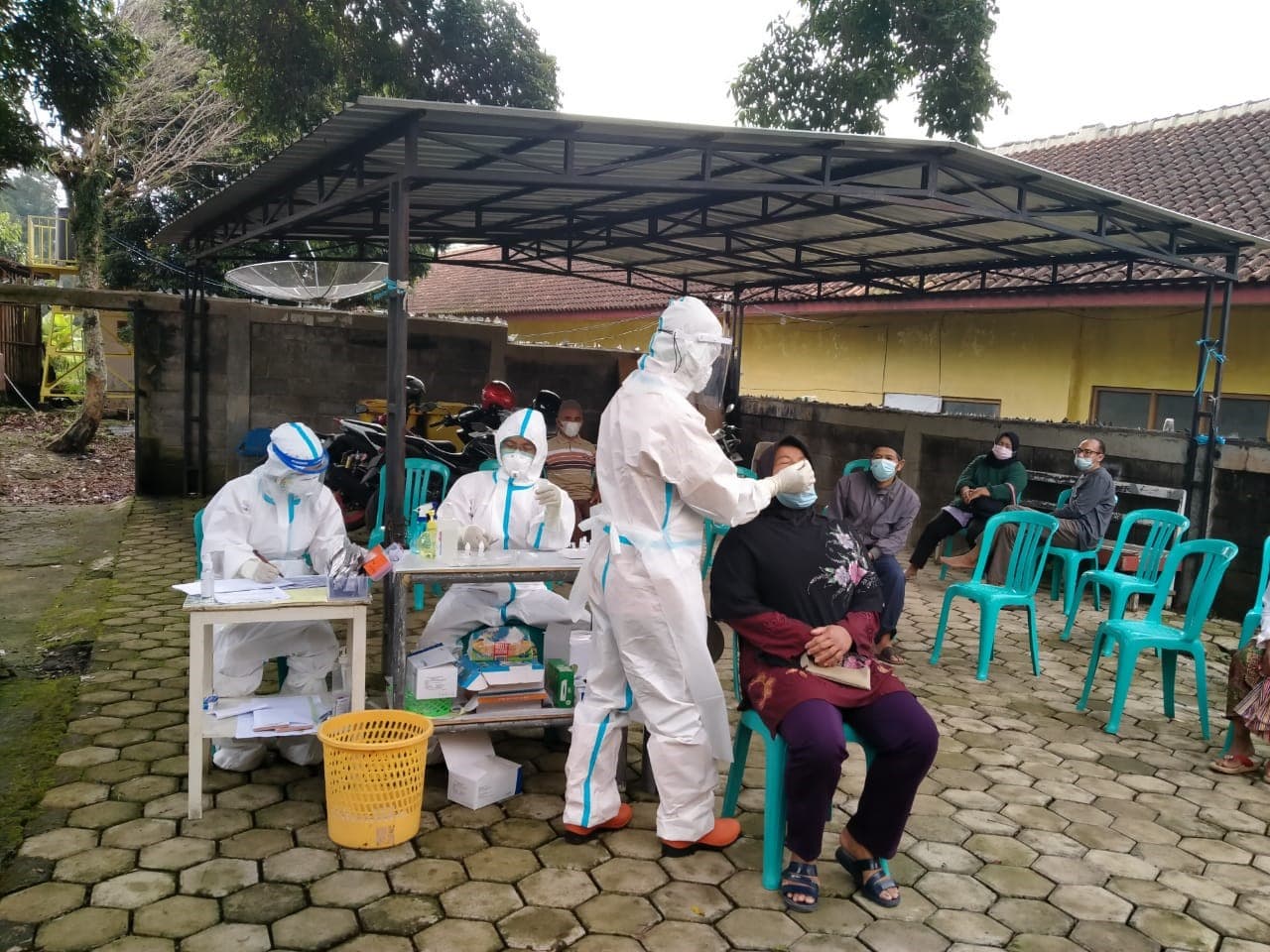 Pengadaan Swab Test Oleh Pihak Puskesmas Duren Di Desa Wangun Jaya