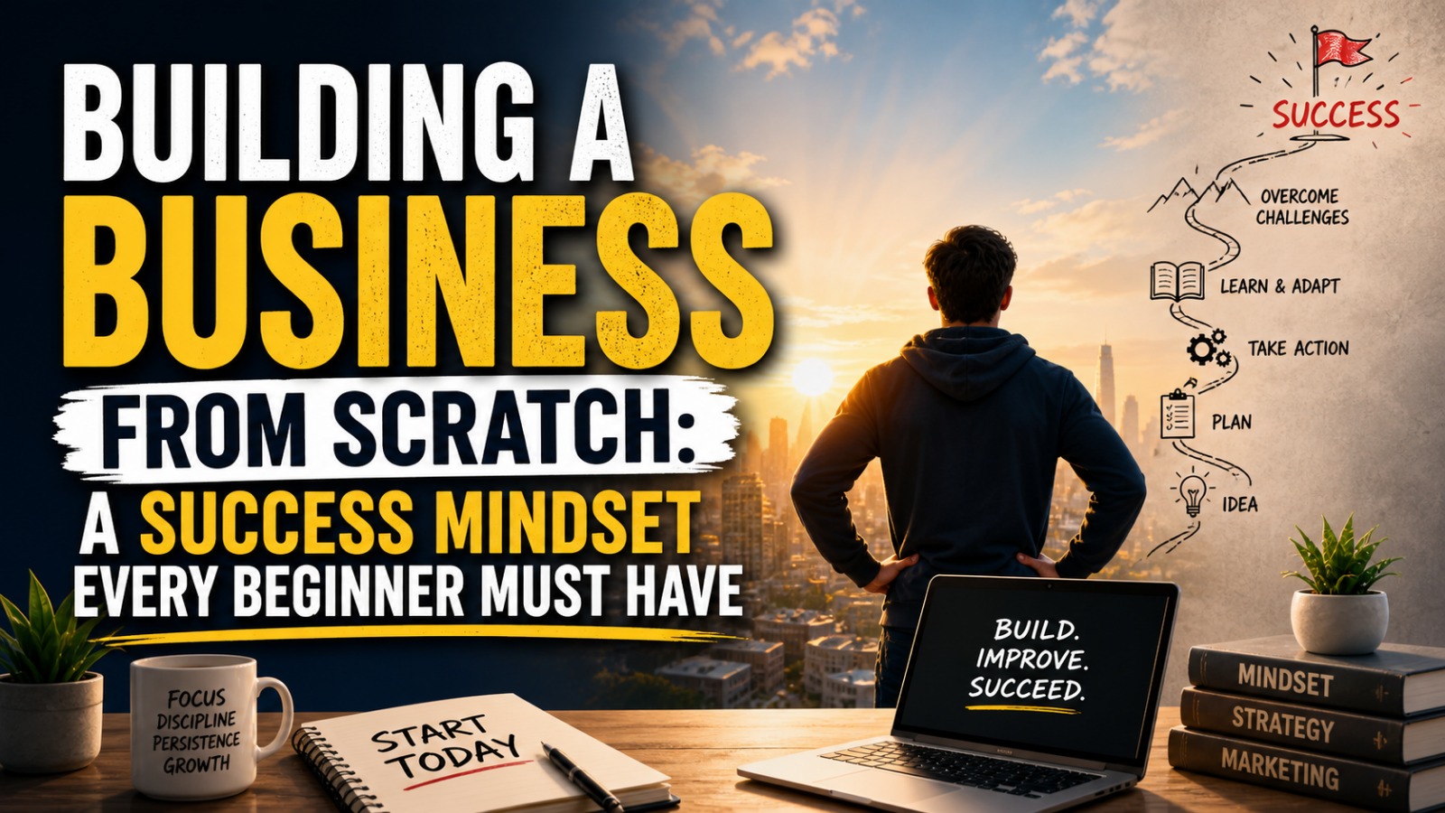 Building a Business from Scratch: A Success Mindset Every Beginner Must Have