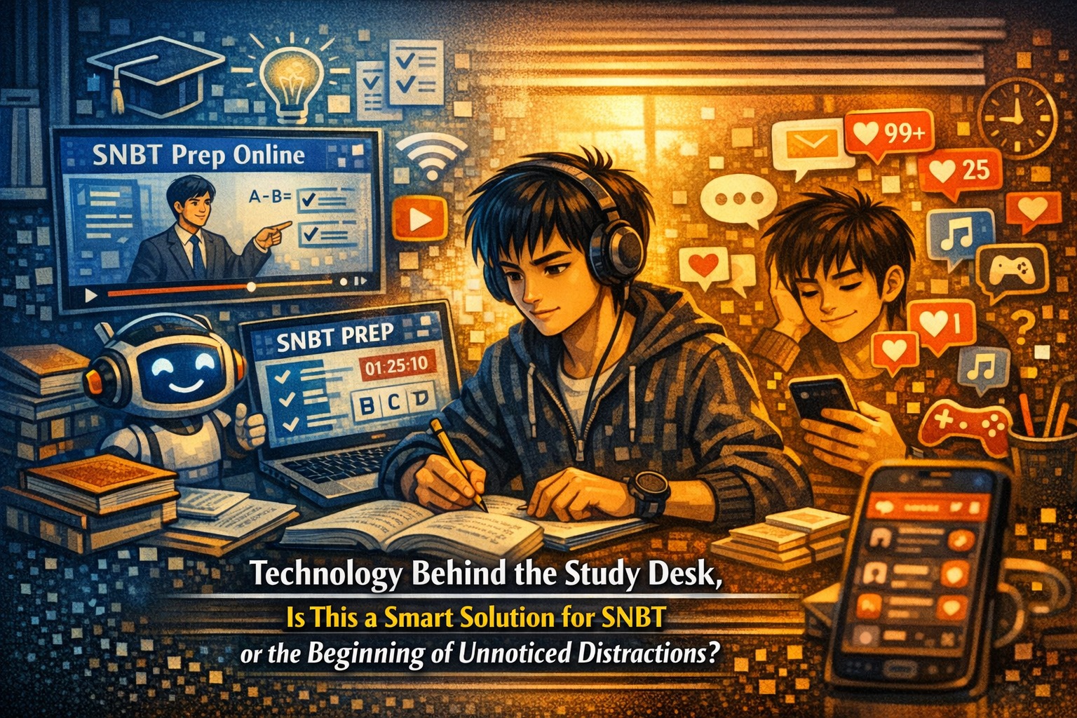TECHNOLOGY BEHIND THE STUDY DESK, IS THIS A SMART SOLUTION FOR SNBT OR THE BEGINNING OF UNNOTICED DISTRACTIONS?