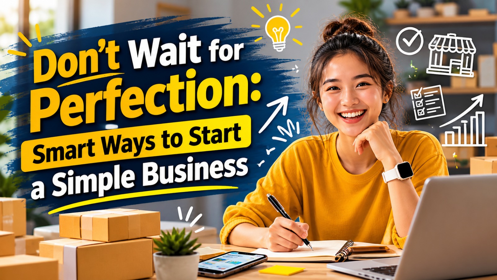 Don’t Wait for Perfection: Smart Ways to Start a Simple Business