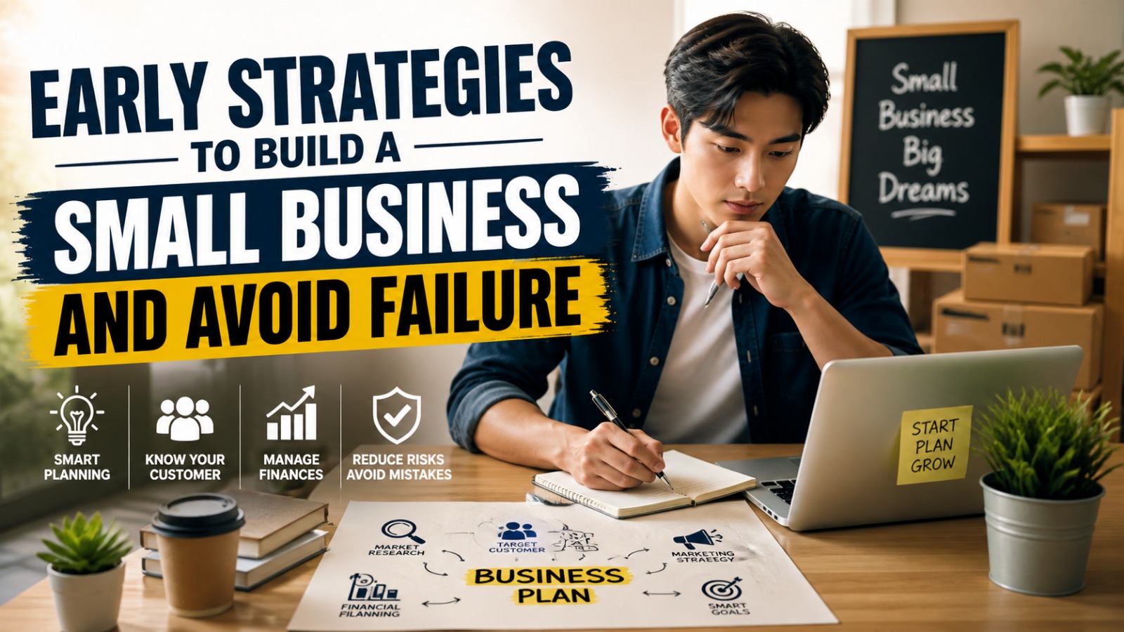 Early Strategies to Build a Small Business and Avoid Failure