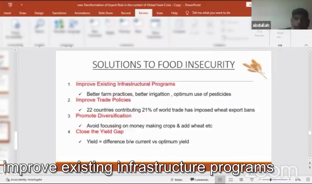 International Webinar 2022 - Transformation of Export Flows in the Context of Global Food Crisis - Part 17