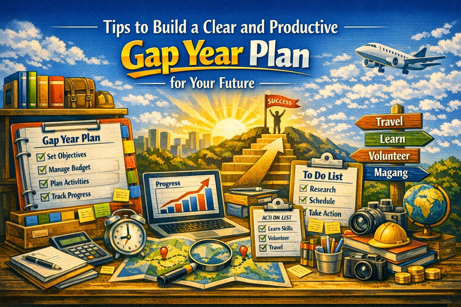 Tips to Build a Clear and Productive Gap Year Plan