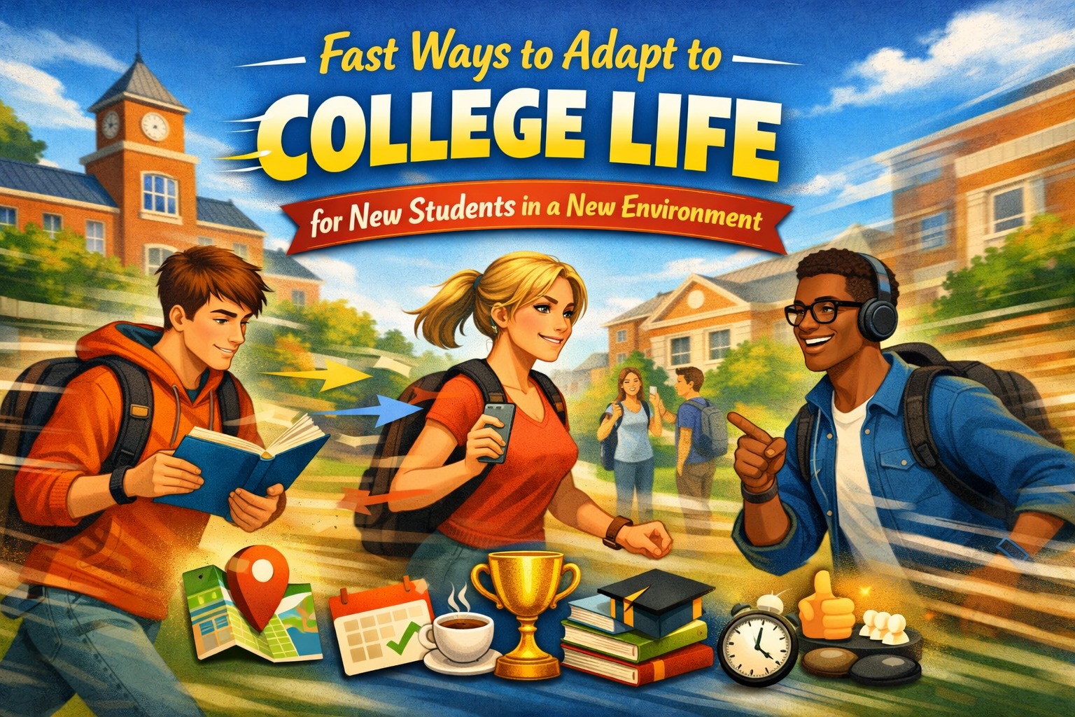 Fast Ways to Adapt to College Life for New Students in a New Environment