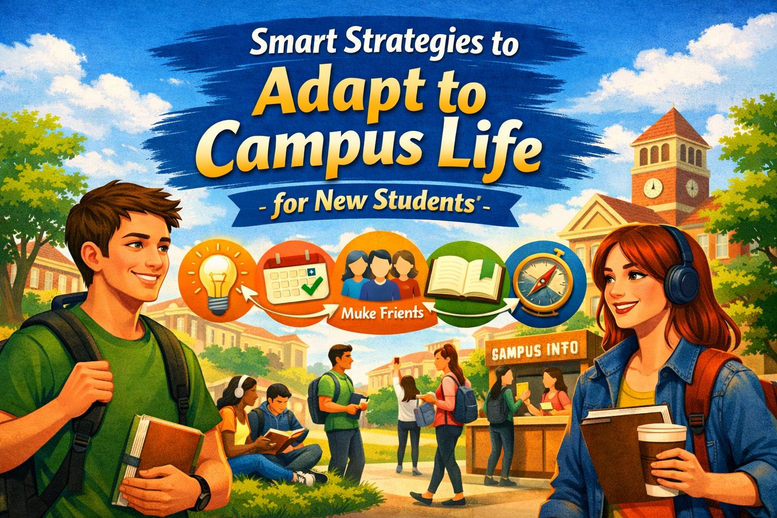 Smart Strategies to Adapt to Campus Life for New Students