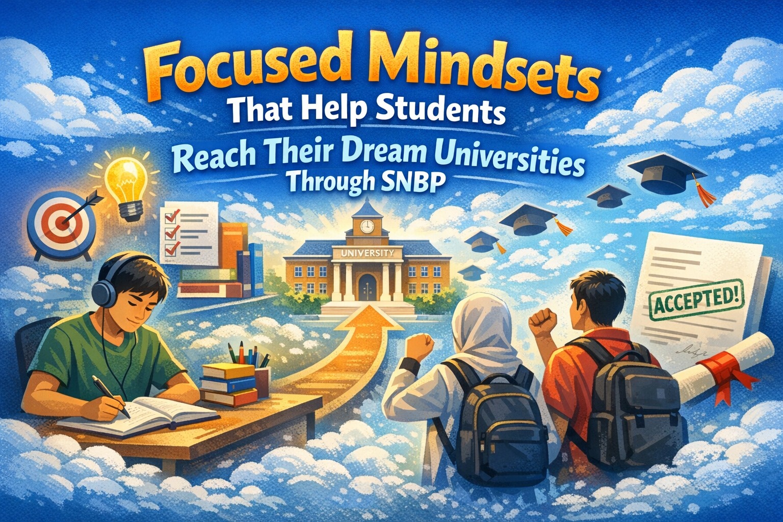 Focused Mindsets That Help Students Reach Their Dream Universities Through SNBP
