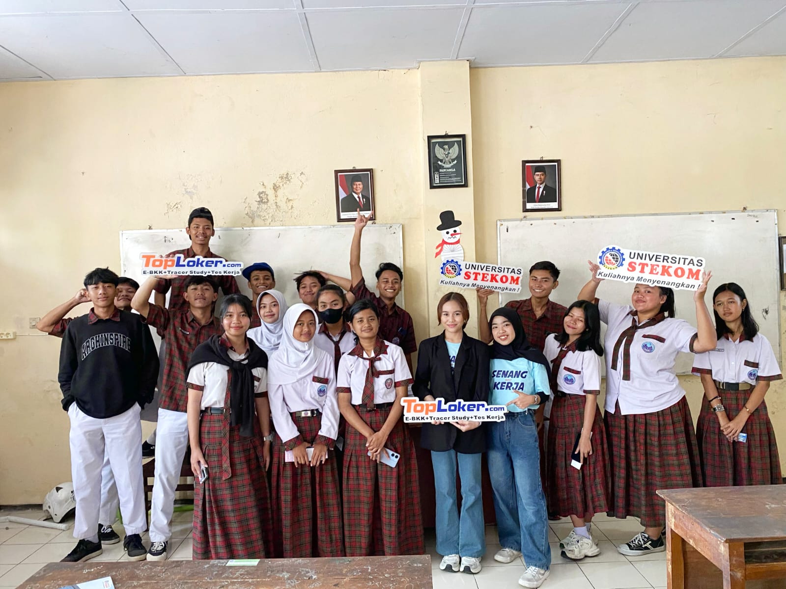 Sosialisasi PMB 2025: Universitas STEKOM dan Toploker.com Hadir di SMK Masehi PSAK Ambarawa