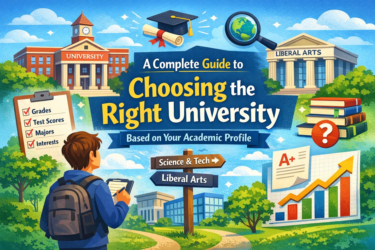 A Complete Guide to Choosing the Right University Based on Your Academic Profile