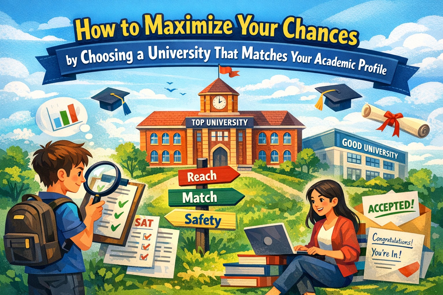 How to Maximize Your Chances by Choosing a University That Matches Your Academic Profile