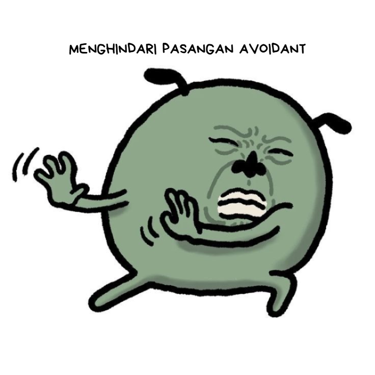 Tips Menghadapi Pasangan Avoidant