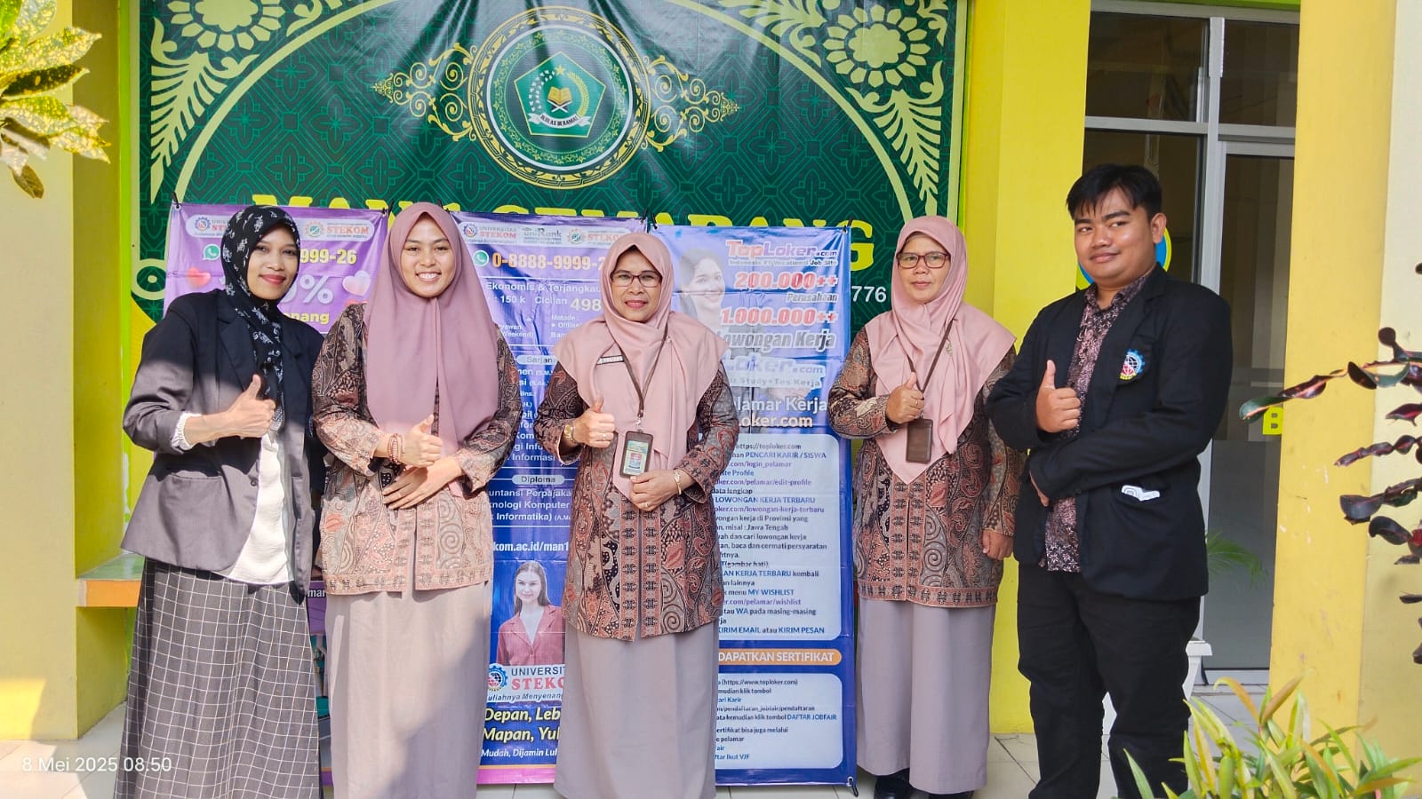 Kunjungan Toploker.com ke MAN 1 Kab. Semarang: Perkuat Kerja Sama dan Perluas Jangkauan Alumni