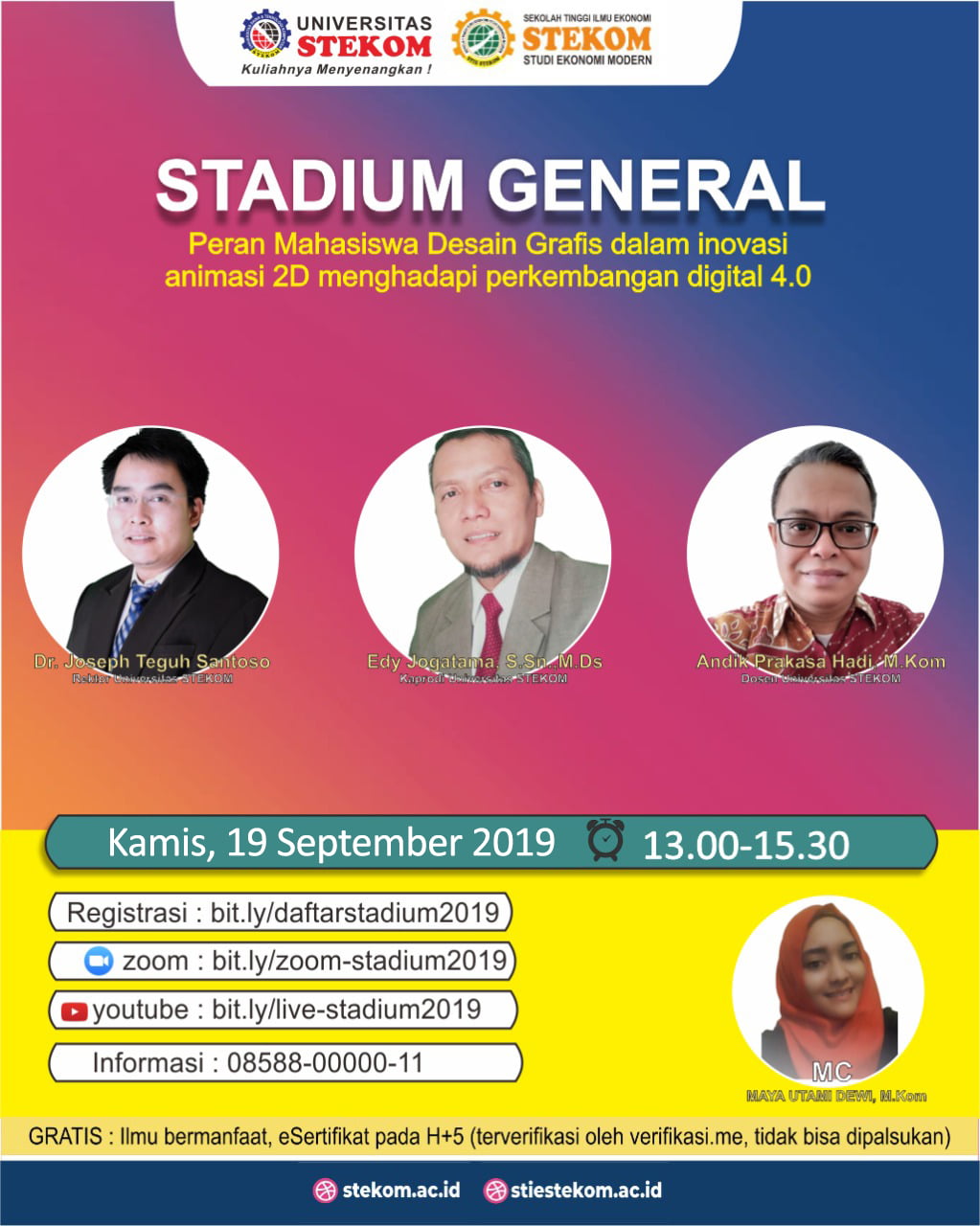 Peran Mahasiswa Desain Grafis dalam inovasi animasi 2D sesuai perkembangan digital 4.0