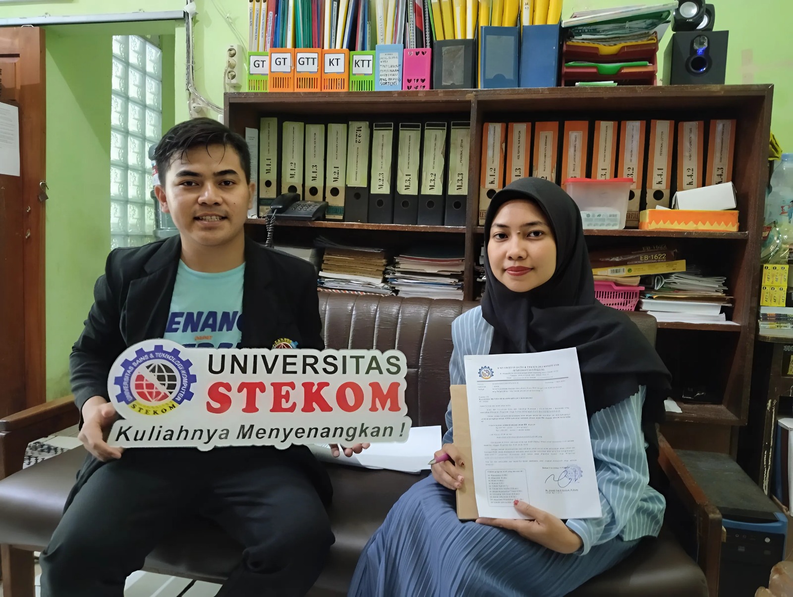 Universitas STEKOM dan Toploker.com Kunjungi SMA Muhammadiyah 1 Semarang, Perkuat Sinergi Pendidikan dan Karier