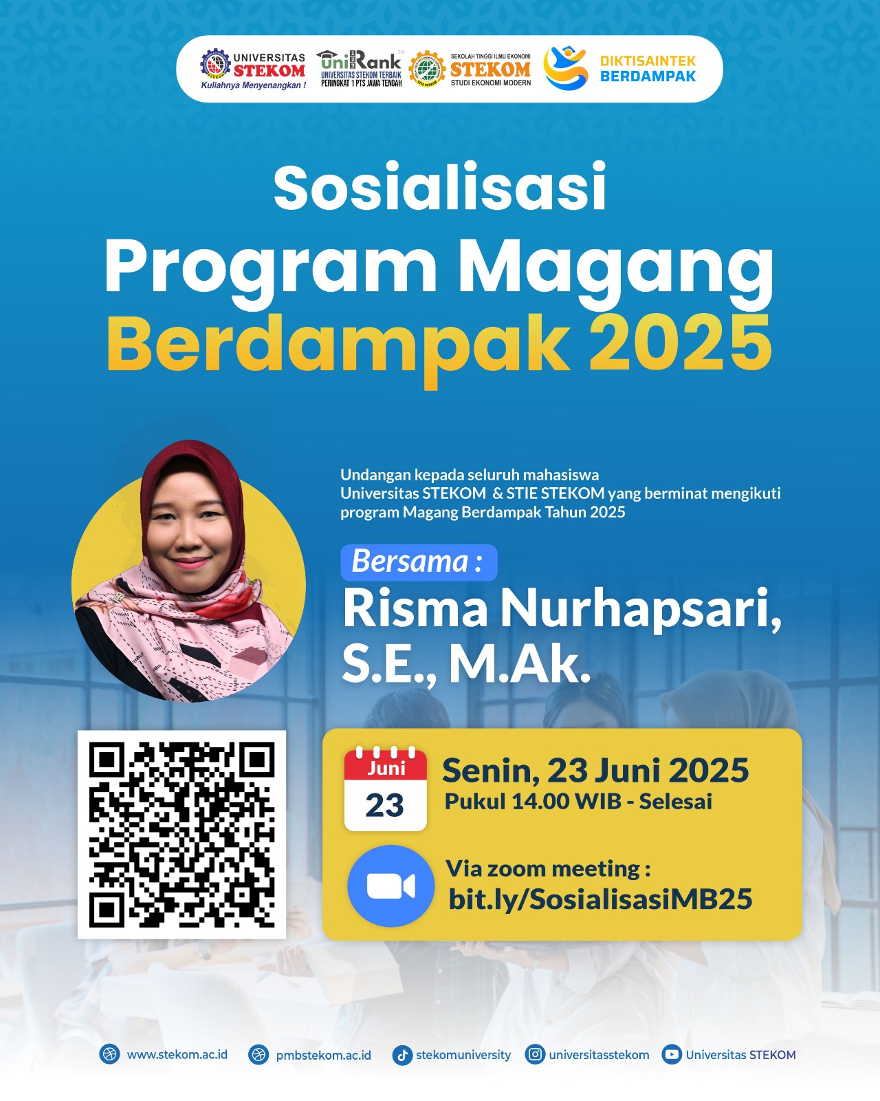 Universitas STEKOM Sukses Gelar Sosialisasi Program Magang Berdampak 2025