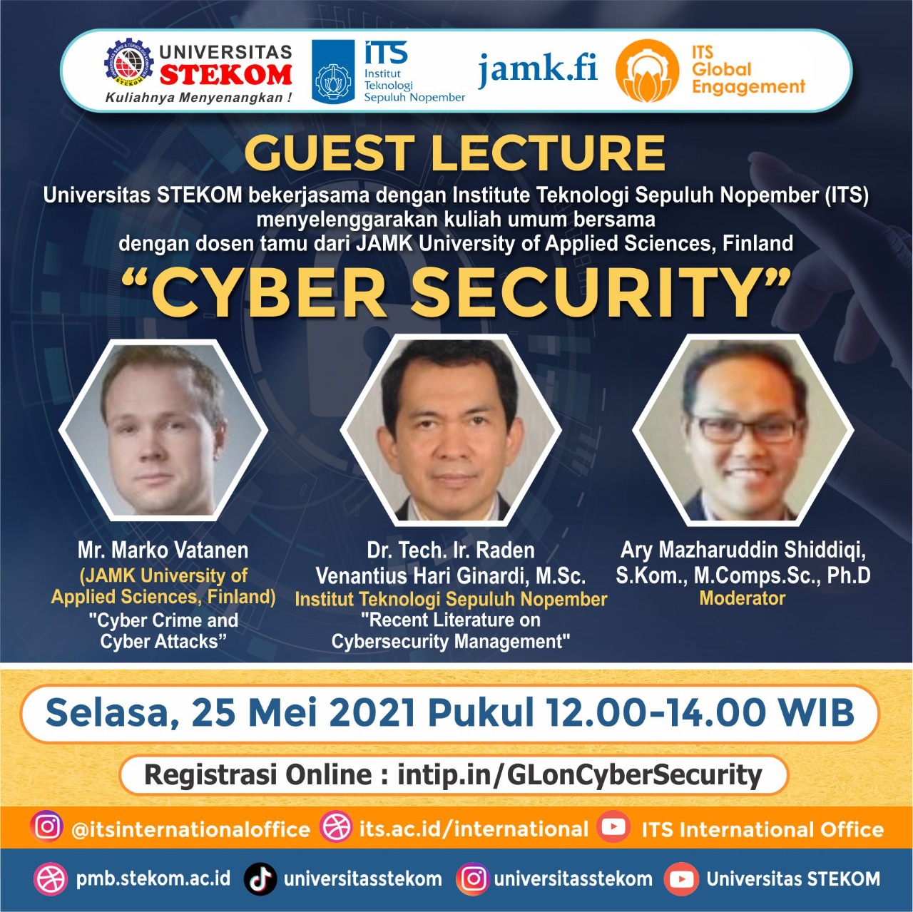 Kuliah Umum Tema : "CYBER SECURITY"