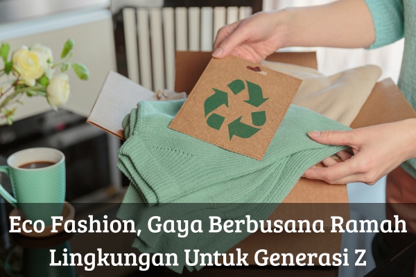 Eco Fashion, Gaya Berbusana Ramah Lingkungan Untuk Generasi Z