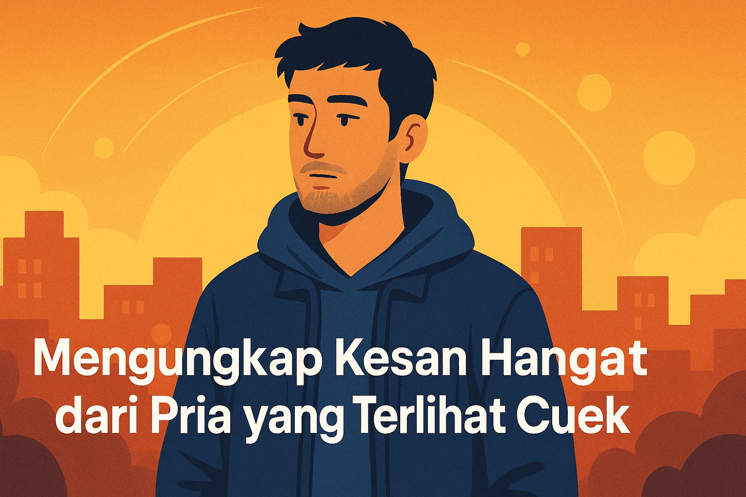 Mengungkap Kesan Hangat dari Pria yang Terlihat Cuek