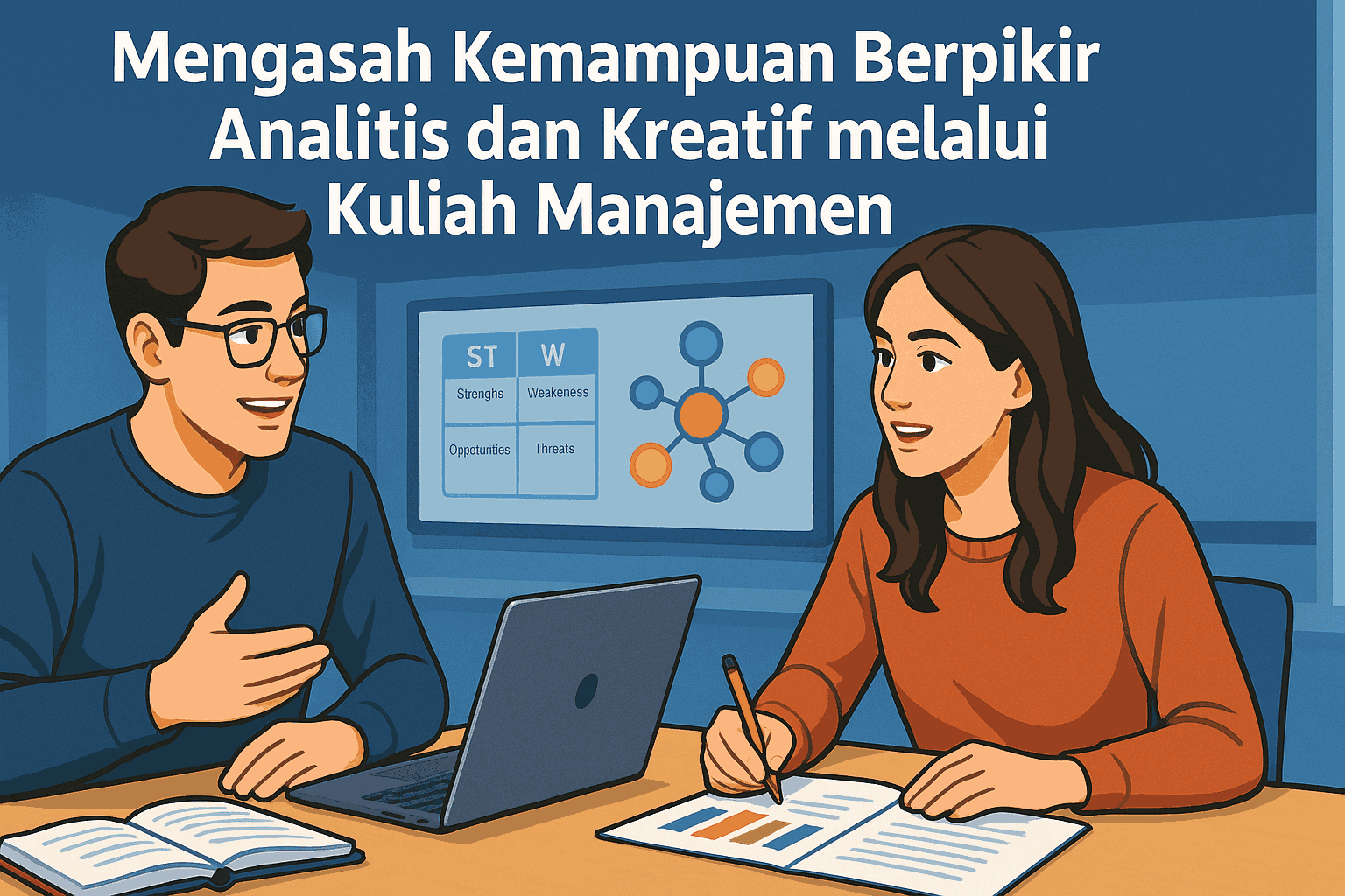 Mengasah Kemampuan Berpikir Analitis dan Kreatif melalui Kuliah Manajemen