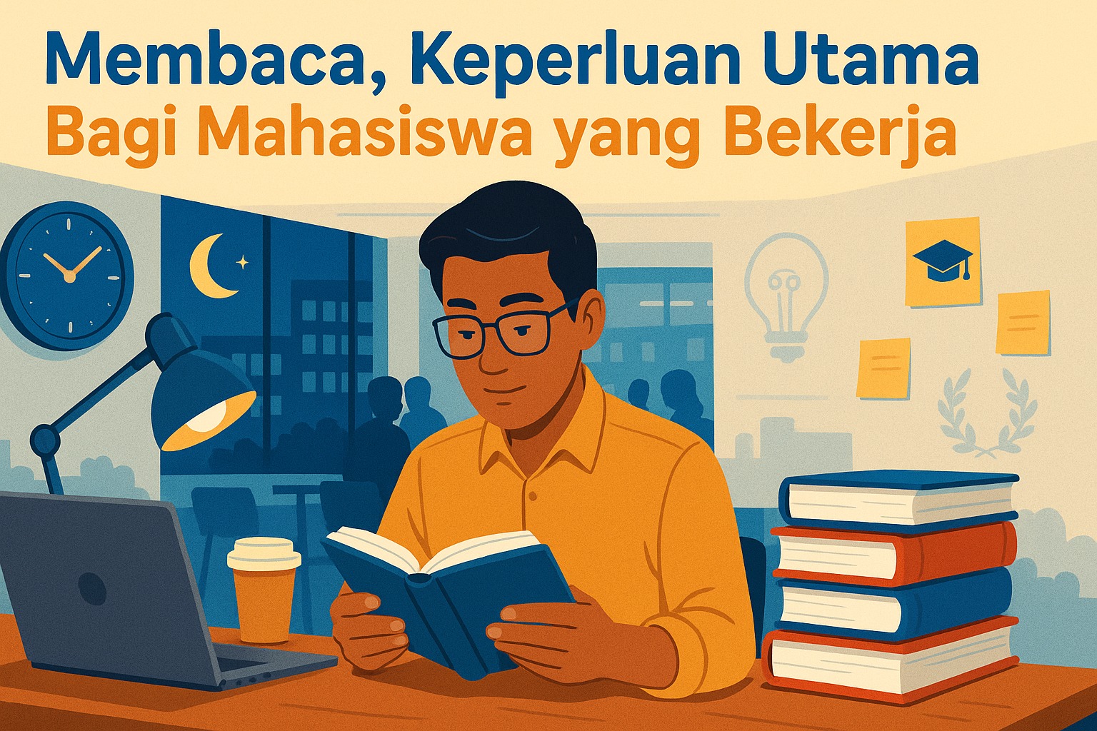 Membaca, Keperluan Utama Bagi Mahasiswa yang Berkerja