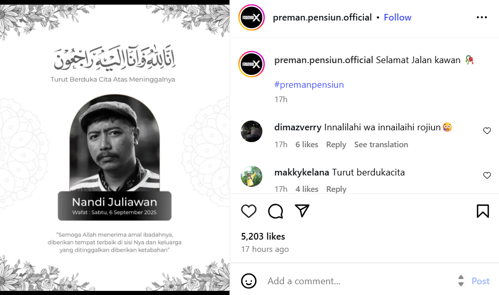 Encuy Preman Pensiun, Mengakhiri Kisah Dengan Jejak yang Tak Terduga