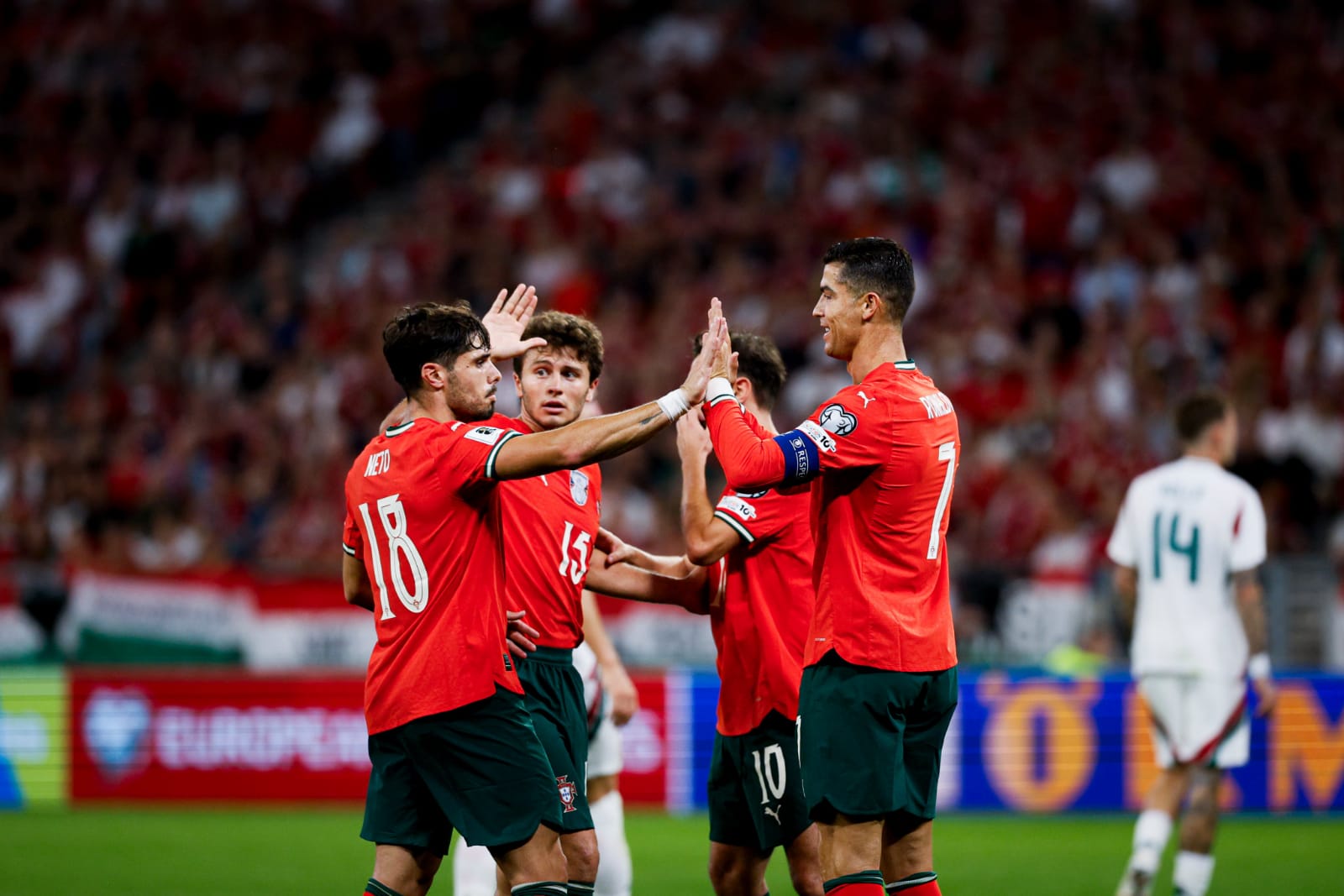 Drama Comeback Portugal vs Hungaria, Cristiano Ronaldo Cetak Gol Lagi!!!