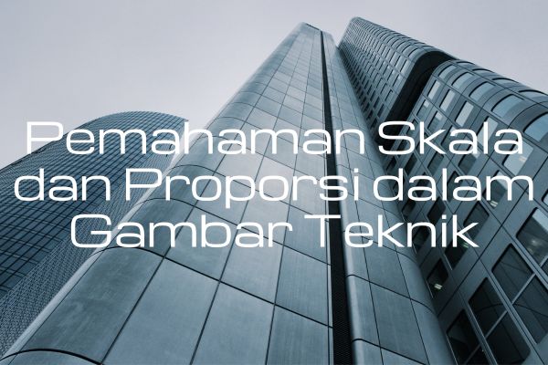 Pemahaman Skala dan Proporsi dalam Gambar Teknik