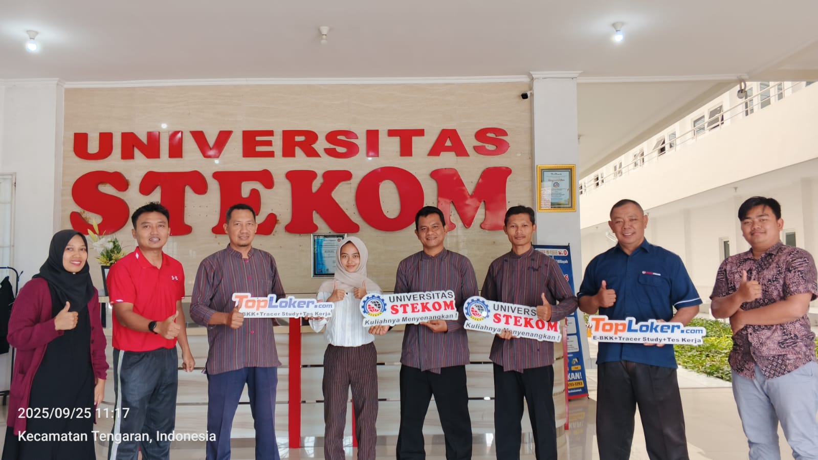 Universitas STEKOM Terima Siswa PKL Baru dari SMKN 1 Wonosegoro melalui Toploker.com