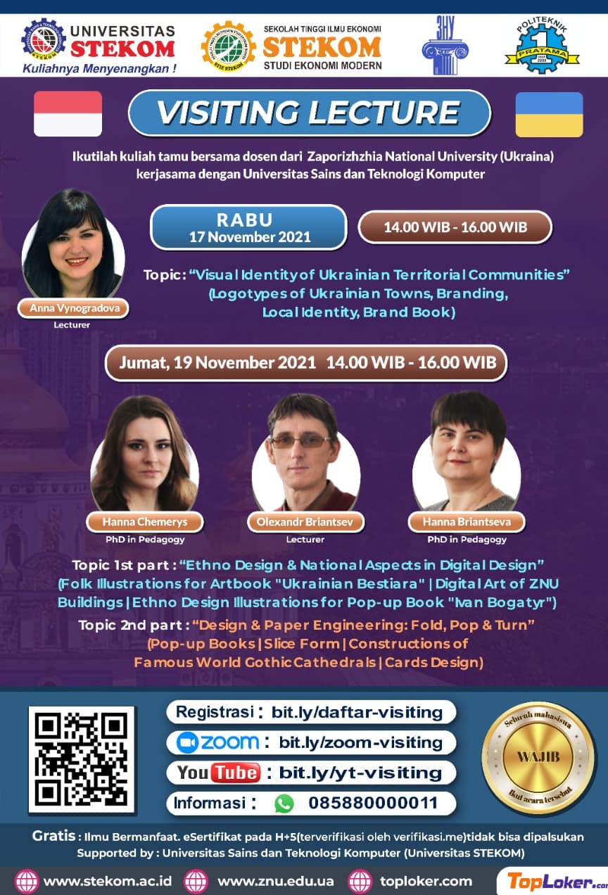 Kuliah Tamu dengan Zaporizhzhia National University (Ukraina)